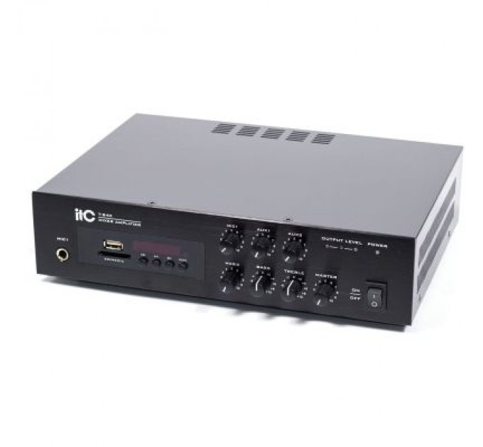 ITC Підсилювач ITC 40 Вт з USB/SD (T-B40)