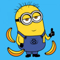 Santi Картина по номерам Santi Minion 25*25 см (954594)
