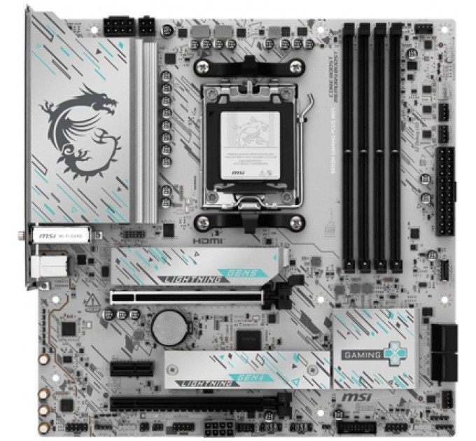 MSI Материнська плата MSI B850M GAMING PLUS WIFI