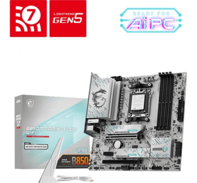 MSI Материнська плата MSI B850M GAMING PLUS WIFI