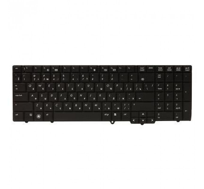 Клавіатура ноутбука PowerPlant HP 6540B/6545B/6550B черный,черный (KB310586)