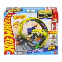 Автотрек Hot Wheels City Спіральна атака Змії (JBM63)