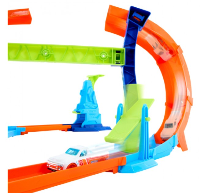 Hot Wheels Автотрек Hot Wheels Stunt tracks Чемпіон неймовірних стрибків (JFH36)