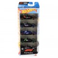 Hot Wheels Машина Hot Wheels набір F1 2024 5 базових болідів (JGF58)