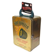 Ігровий набір Hot Wheels Вінтажний контейнер для 18 машинок, золотистий (HWCC22G)