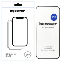 Скло захисне BeCover Xiaomi Redmi Note 14 5G 10D Black (712727)