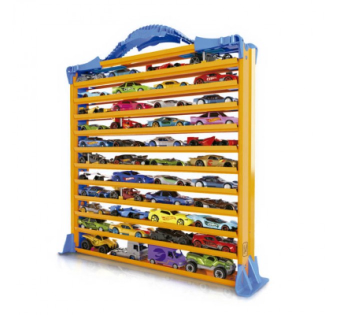 Hot Wheels Ігровий набір Hot Wheels Контейнер Ігровий гараж з доріжками (HWCC9B)