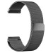 BeCover Ремінець до смарт-годинника BeCover Milanese Style для Samsung Galaxy (20mm)/Watch 5/ Watch 4.../Gear S2 Classic/Gear Sport Gray (707673)