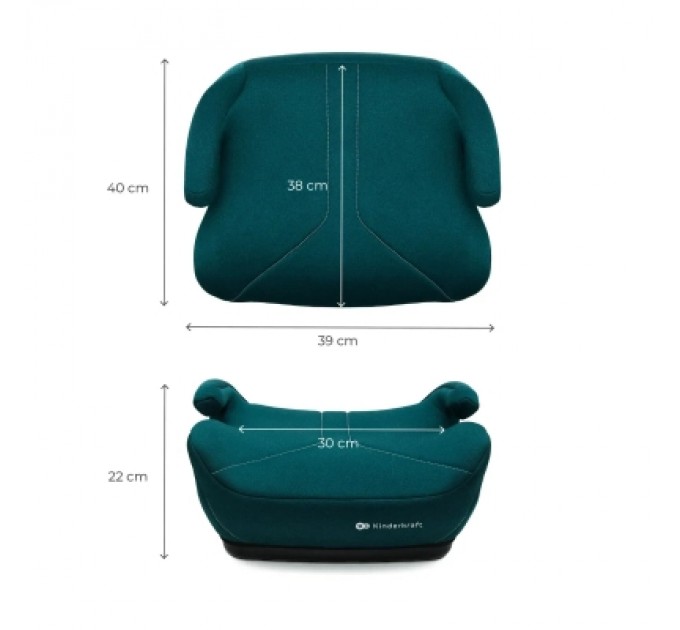 Kinderkraft Автокрісло Kinderkraft i-Boost 2 бустер Green (KCIBOO02GRE0000) (5902533929177)