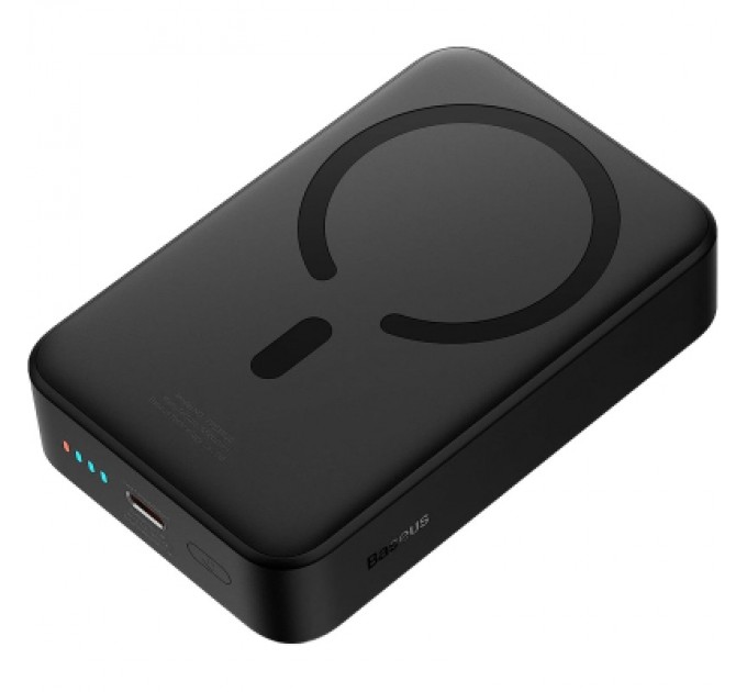 Baseus Батарея універсальна Baseus Magnetic Mini Wireless 20000mAh 20W, Black (PPCX150001)