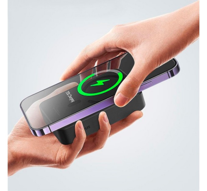 Baseus Батарея універсальна Baseus Magnetic Mini Wireless 20000mAh 20W, Black (PPCX150001)