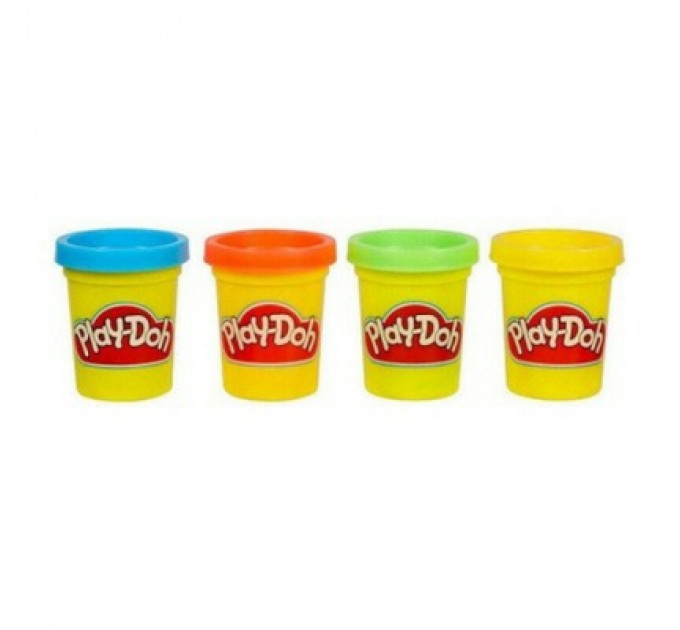 Hasbro Набір для творчості Hasbro Play-Doh 4 міні-баночки (23241)