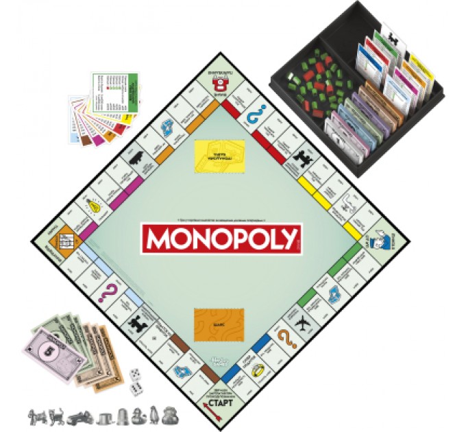 Hasbro Настільна гра Hasbro Gaming Монополія класична оновлена (G0009)