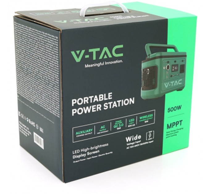 V-TAC Зарядна станція V-TAC 500W, 568Wh (VT-606)