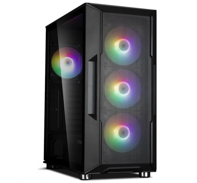 Zalman Корпус Zalman I3 NEO RGB Black (I3NEOBLACK) без БЖ