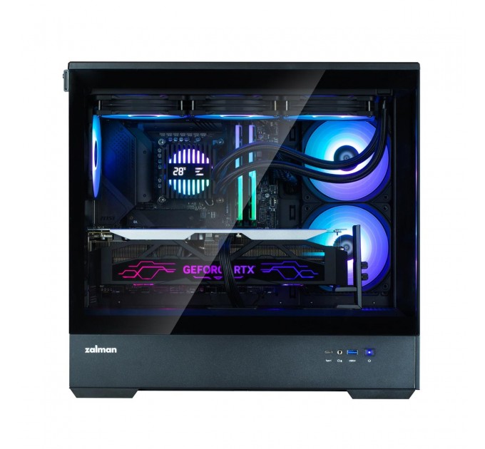 Zalman Корпус Zalman P30 Black V2 (P30BLACKV2) без БЖ