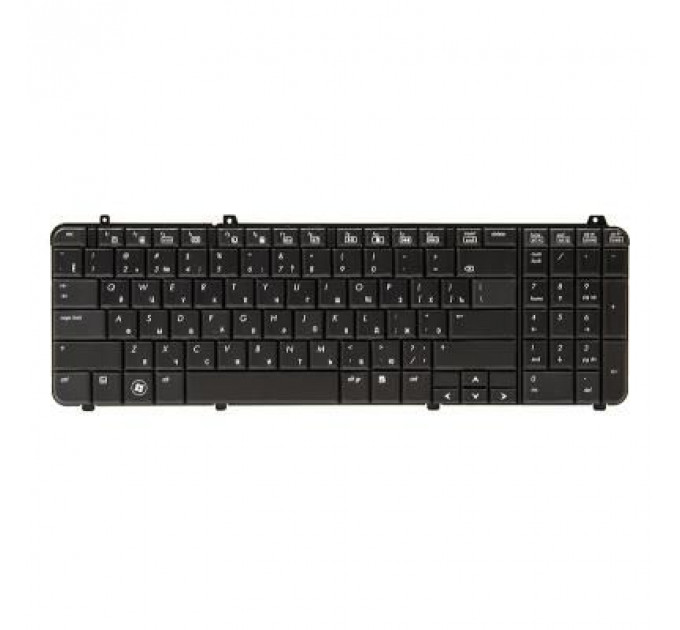 Клавіатура ноутбука PowerPlant HP Pavilion DV6/DV6T-1000 черный,черный (KB310333)