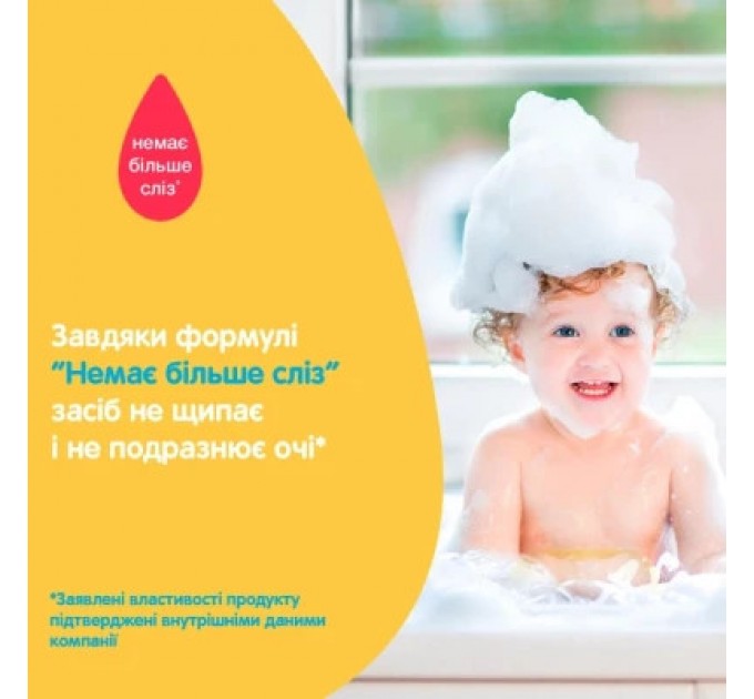 Johnson’s baby Дитячий шампунь Johnson’s baby і пінка для миття та купання «Від маківки до п'яточок», 500 мл (3574669909990)