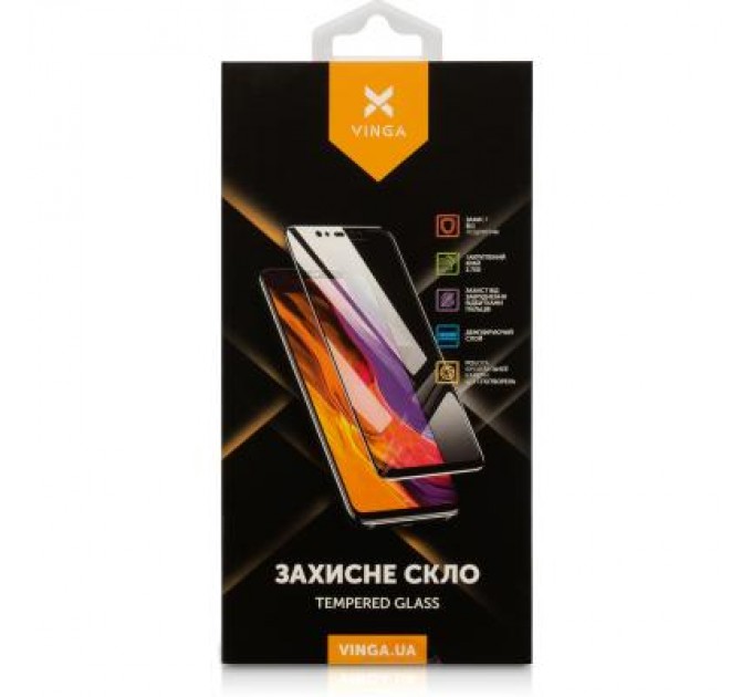 Vinga Скло захисне Vinga Apple iPhone 12/12 Pro (VGIP12)