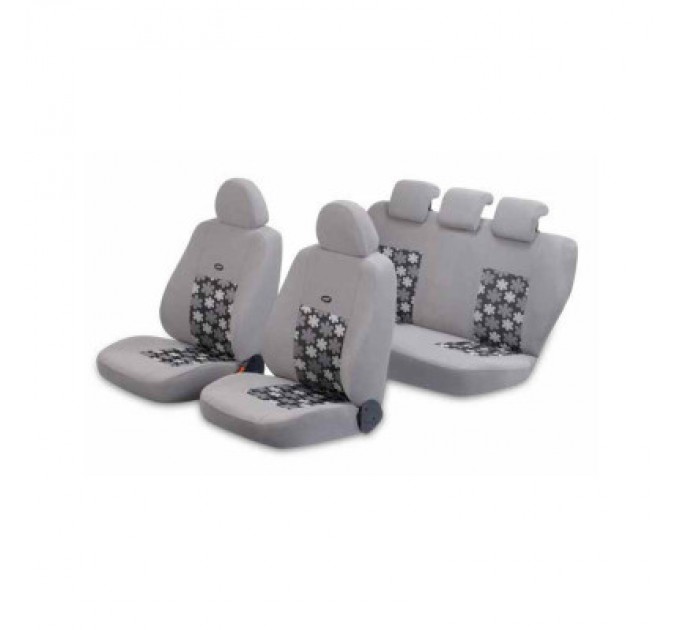 PUFI Чохли на сидіння PUFI DAISY сірий (330262)