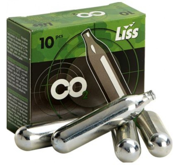 Liss Балон СО2 Liss 12g 10 шт/уп (1752.00.68)