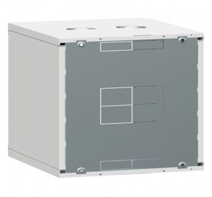 Шафа настінна Conteg 9U 19" глибина 450мм, розібрана, RAL7035 (RQN-U-09-60/45)