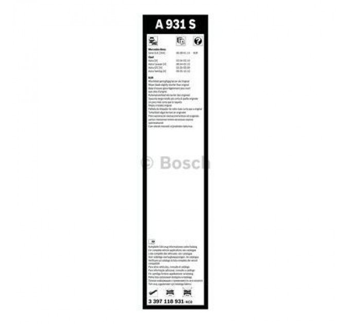 Bosch Щітка склоочисника Bosch 3 397 118 931