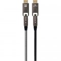 Кабель мультимедійний HDMI to HDMI A/D to A/D 10.0m V.2.0 4K 60Hz Optic (AOC) Cablexpert (CCAP-HDMIDD-AOC-10M)