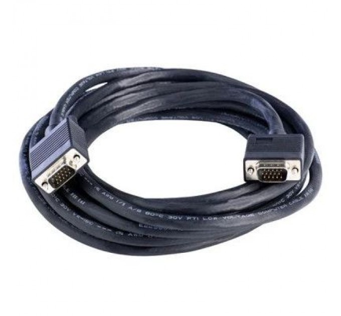 Gresso Кабель мультимедійний VGA 5.0m ferrite V4003 Gresso (2000700002296)