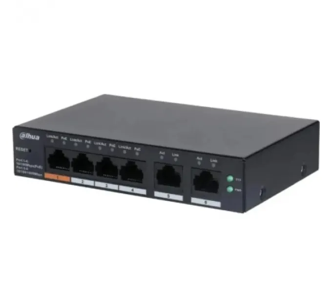 Комутатор мережевий Dahua DH-CS4006-4ET-60