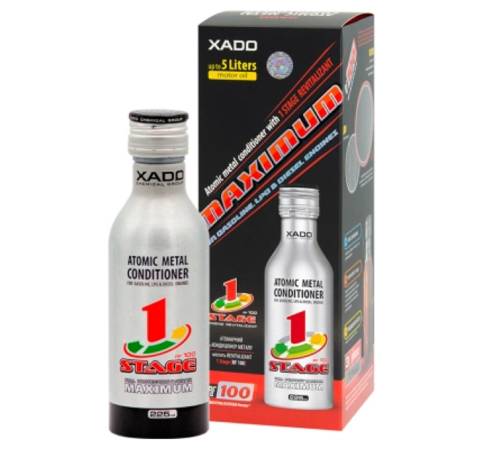 Xado Присадка автомобільна Xado Maximum з ревіталізантом Maximum 225мл (XA 40012_1)
