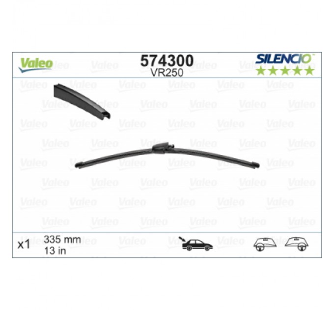 Valeo Щітка склоочисника Valeo 574300