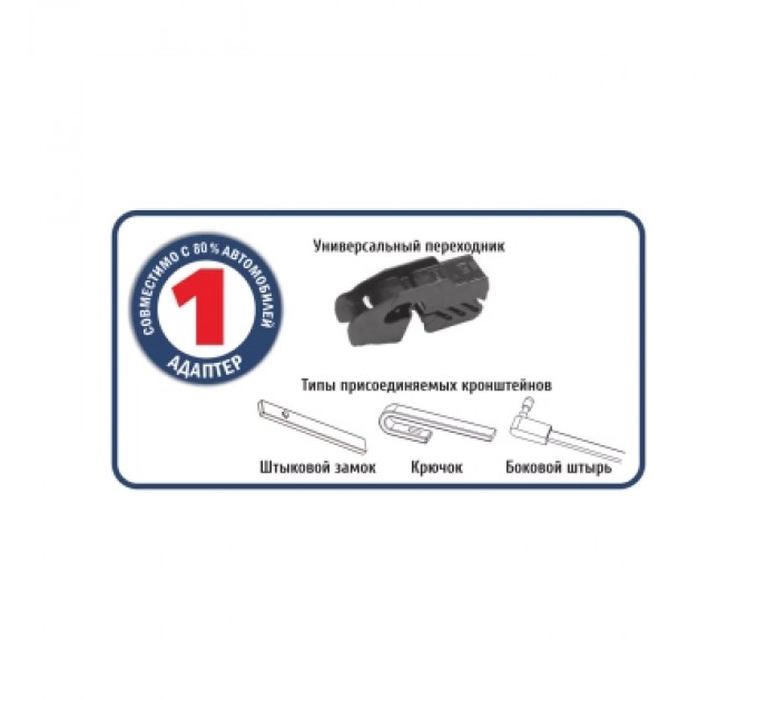 PROSWISSCAR Щітка склоочисника PROSWISSCAR 625 мм FW-25 (000681)