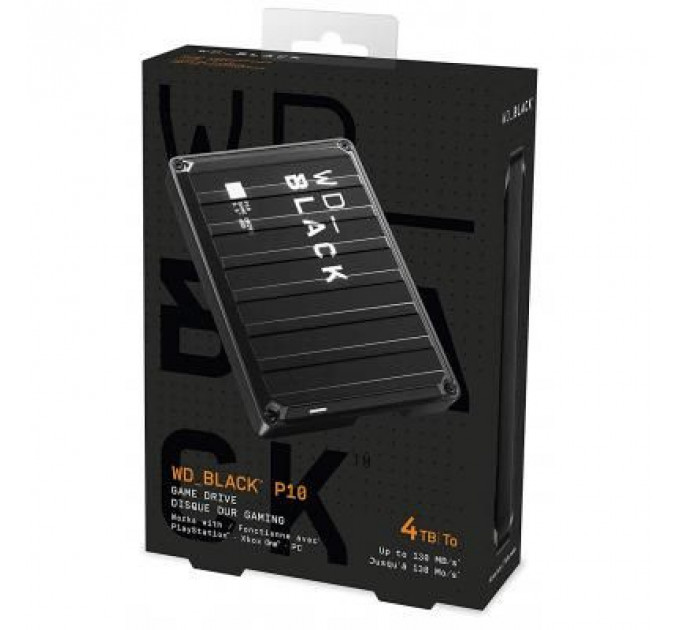 Зовнішній жорсткий диск 2.5" 4TB WD (WDBA3A0040BBK-WESN)