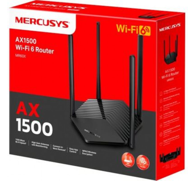 Маршрутизатор Mercusys MR60X