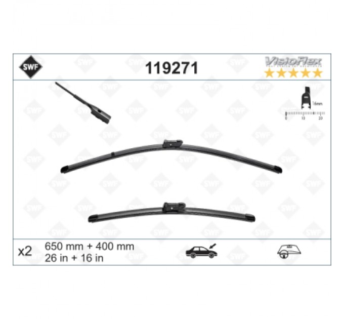 SWF Щітка склоочисника SWF 119271