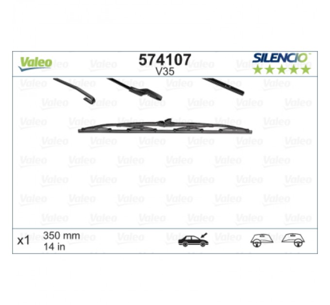 Valeo Щітка склоочисника Valeo 574107