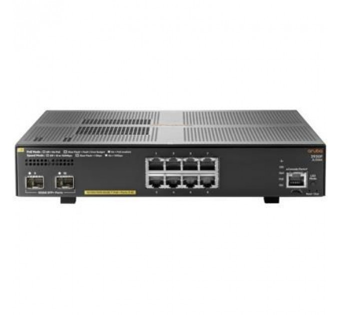 Комутатор мережевий HP 2930F-8GPoE+2SFP+ (JL258A) (JL258A)