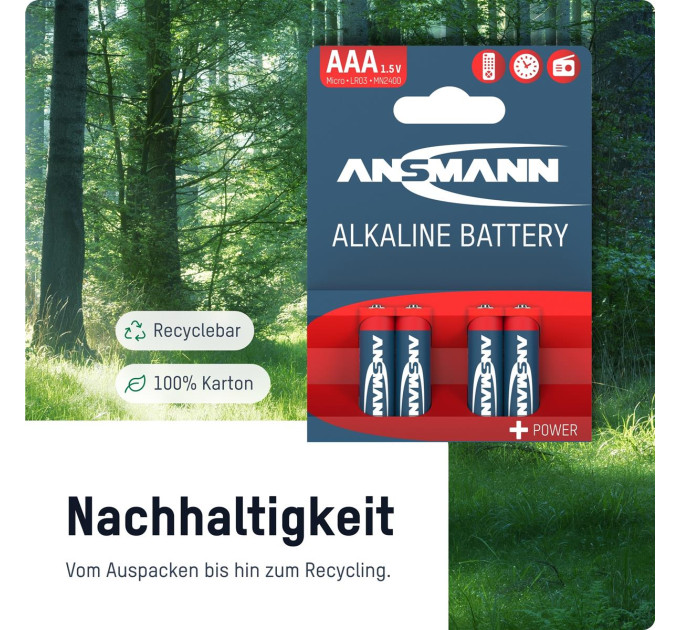 Ansmann Батарейка Ansmann AA/LR06 BL 4шт