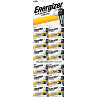 Батарейка Energizer AAA/LR03 BL 12шт(1штх12) отрывной