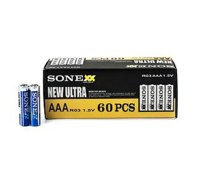 Sonex Батарейка Sonex Super Heavy Duty AAА/LR03 60шт