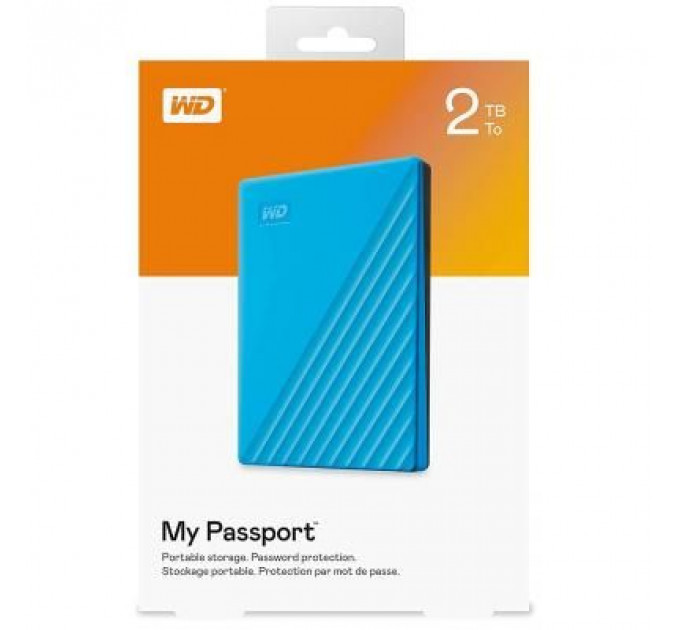 Зовнішній жорсткий диск 2.5" 2TB WD (WDBYVG0020BBL-WESN)