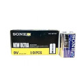 Sonex Батарейка Sonex Krona Super Heavy Duty 9v 10 шт