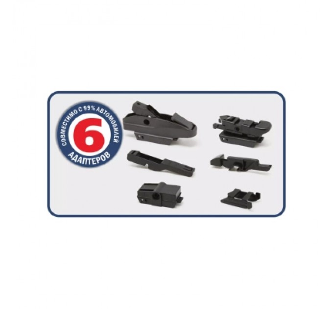 PROSWISSCAR Щітка склоочисника PROSWISSCAR 425 мм GW-17 (000452)