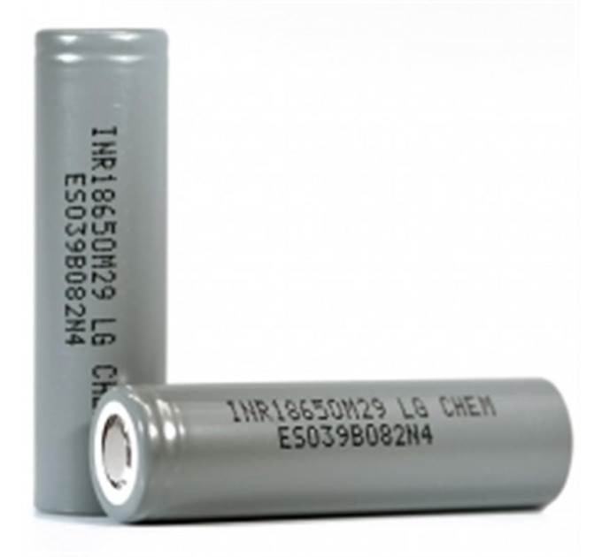 LG Аккумулятор LG 18650 Li-Ion 2850 mAh Grey