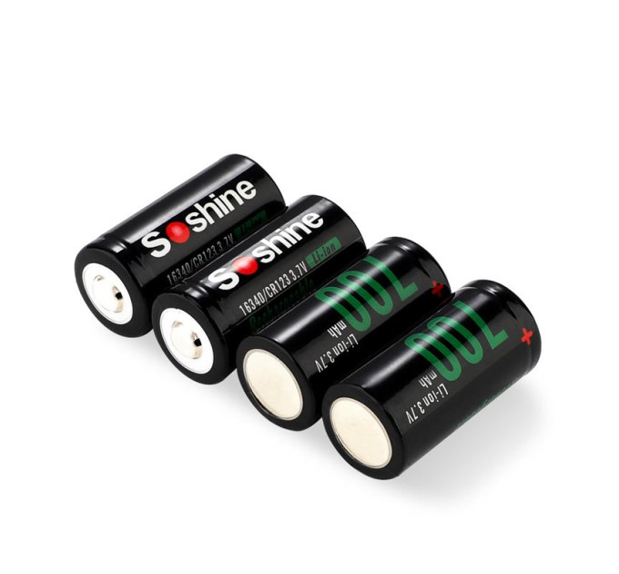 Soshine Аккумулятор Soshine CR123A/16340 700mAh 1шт