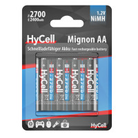 Аккумуляторы Ansmann AA/HR06 HyCell NI-MH 2700 mAh BL 4 шт