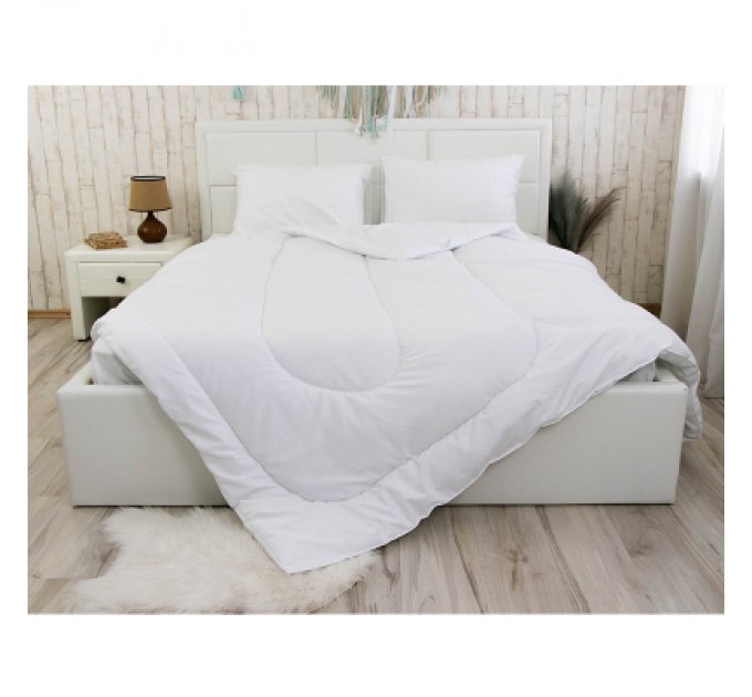 Руно Ковдра Руно силіконова біла Вафелька 140х205 (321.52СЛБ_Білий_1)