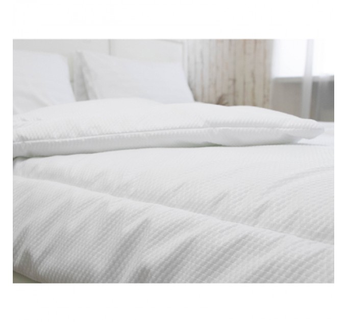 Руно Ковдра Руно силіконова біла Вафелька 140х205 (321.52СЛБ_Білий_1)