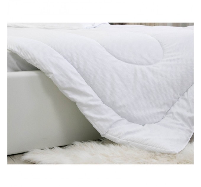 Руно Ковдра Руно силіконова біла Вафелька 140х205 (321.52СЛБ_Білий_1)